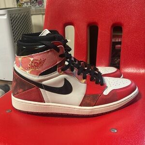 Air Jordan 1 high x Marvel spiderverse next chapter